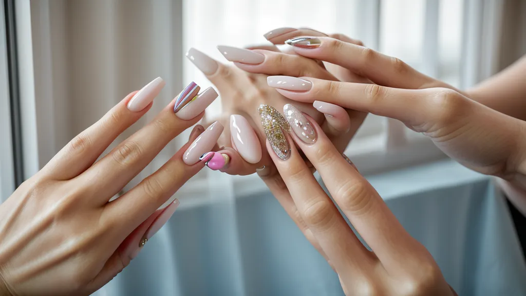 Lámpara LED con difusor para evitar reflejos molestos en el acabado de las uñas.
