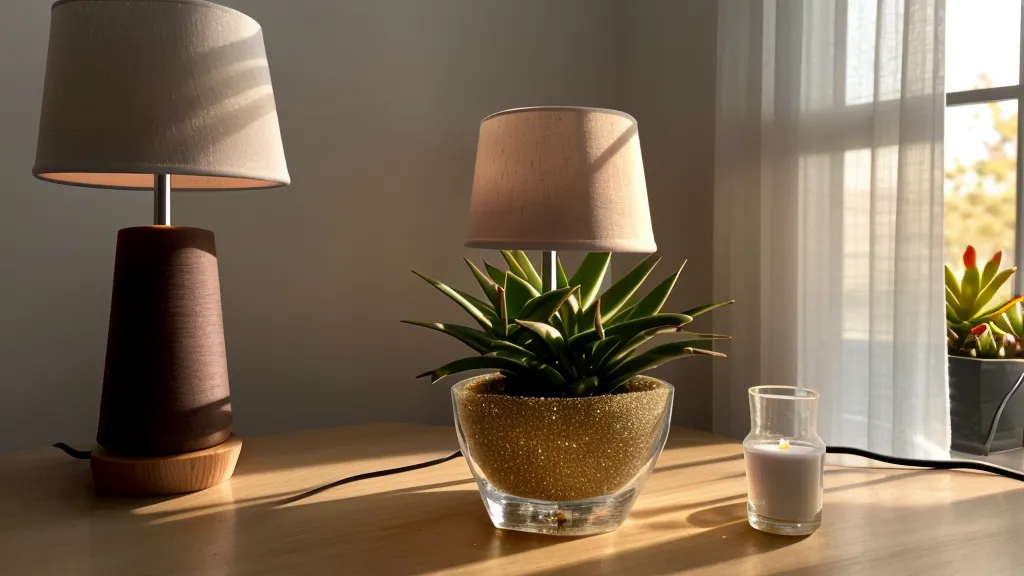Primer plano de los diodos LED internos de una lámpara para uñas profesional