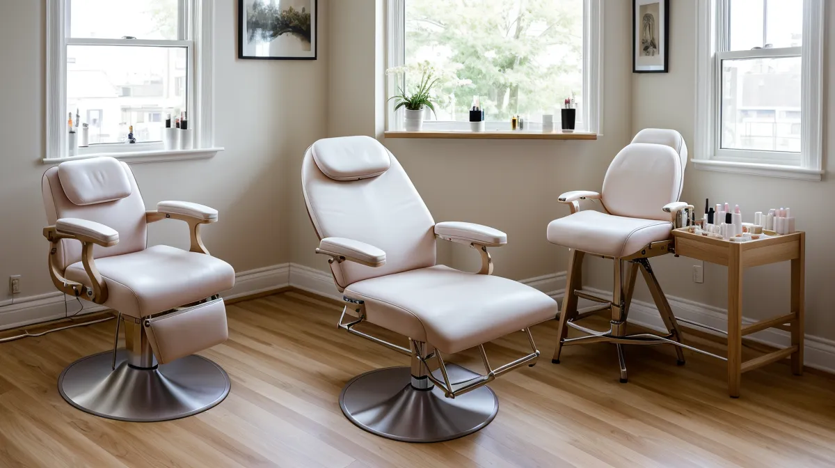 Cómo elegir la mejor silla para manicurista profesional y cuidar tu espalda