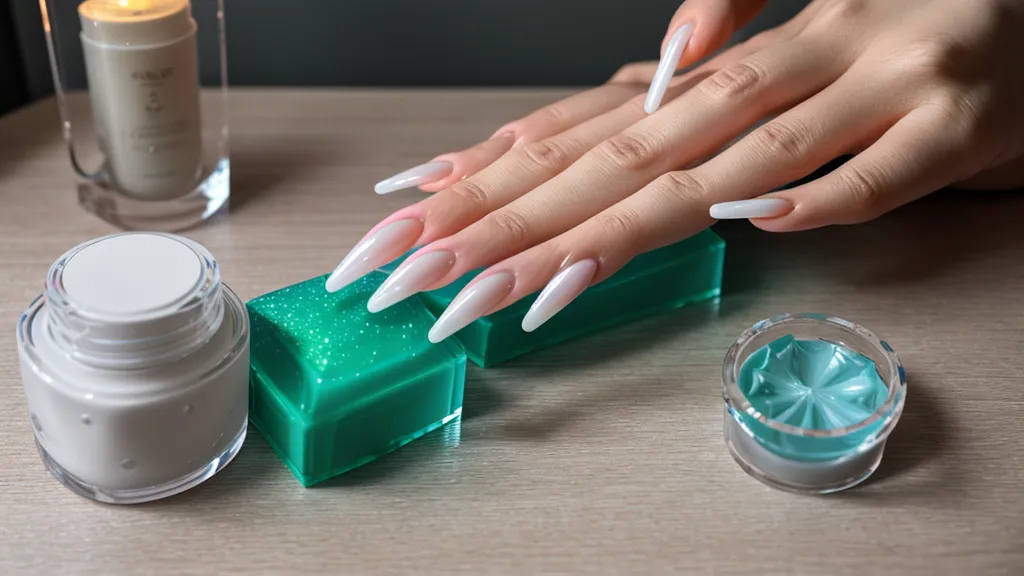 Repisas flotantes de pared para exhibición de esmaltes liberando espacio en la mesa de manicura