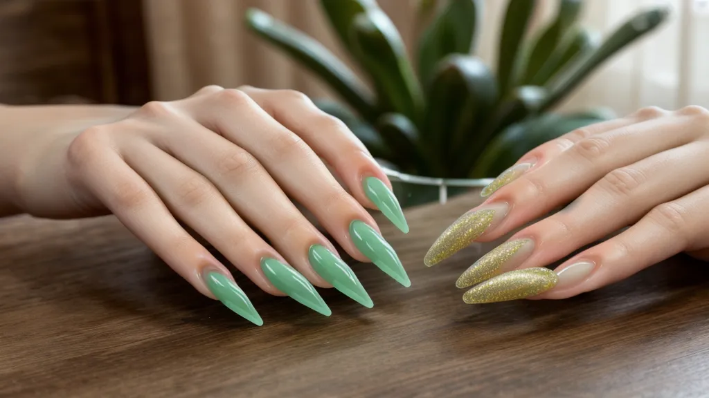 Manicurista usando un torno eléctrico con cuidado sobre la lámina de la uña