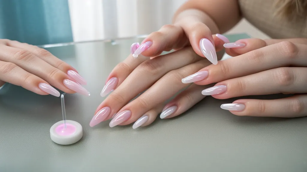 Libreta de cuentas de una manicurista profesional calculando si conviene rentar un local de uñas acrílico