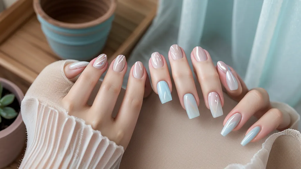 Pincel triple cero y gel paint blanco para decoración de uñas a mano alzada
