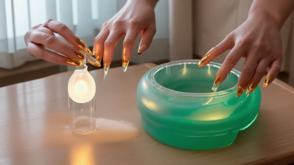 Organizador de cajones pequeños para tips de uñas numerados del 0 al 9