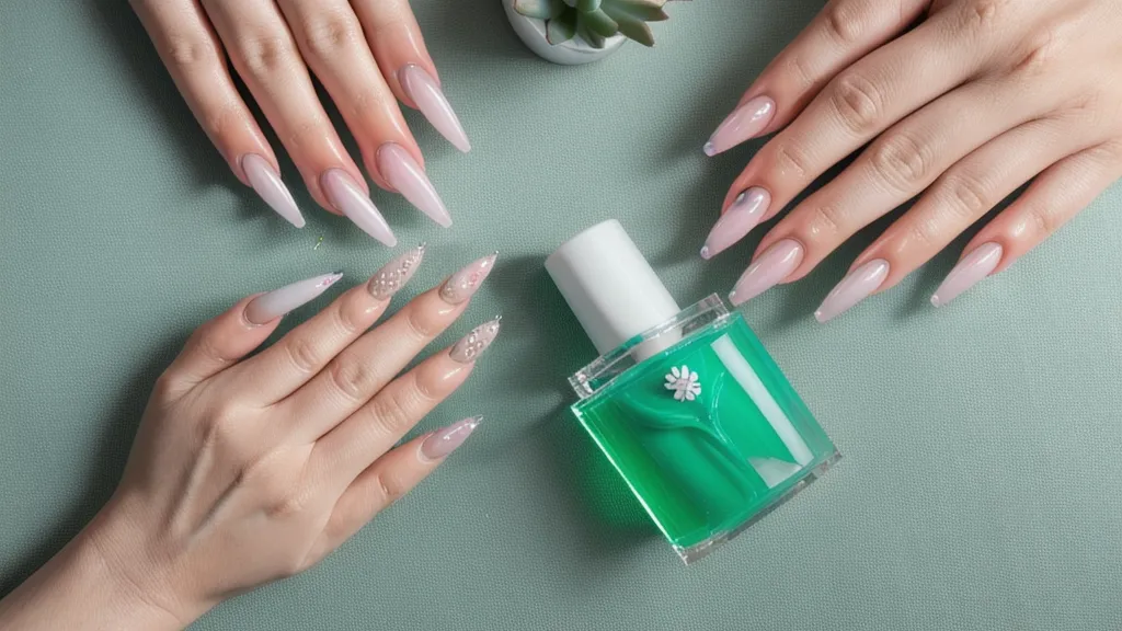 Estante de pared con frascos de esmalte en gel de 15ml