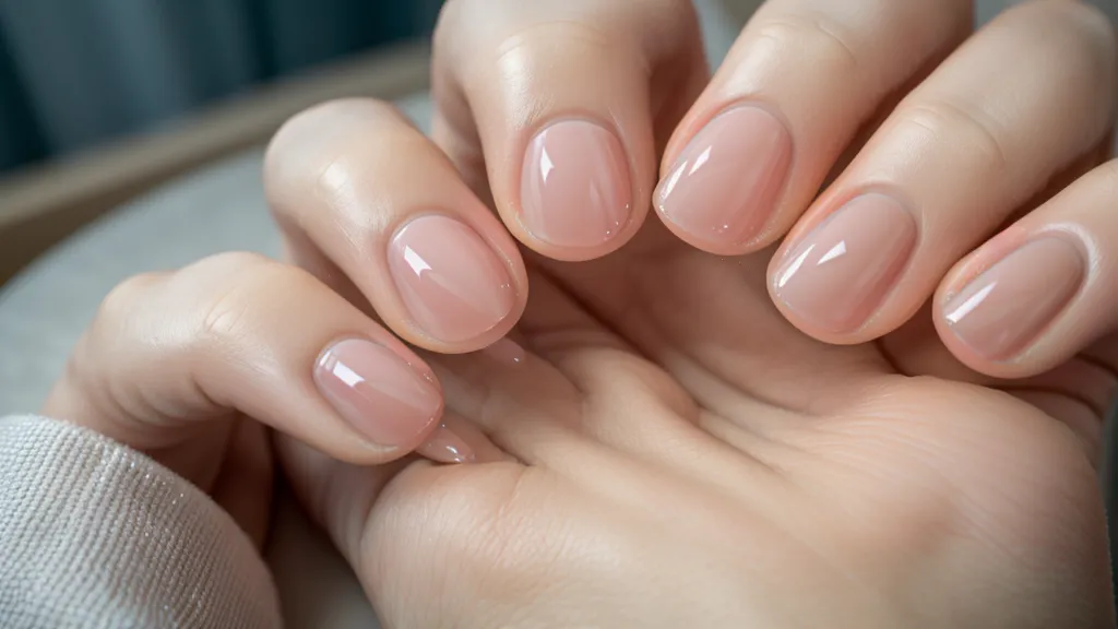 Preparación de la uña natural antes del acrílico como parte de la técnica de manicurismo en casa